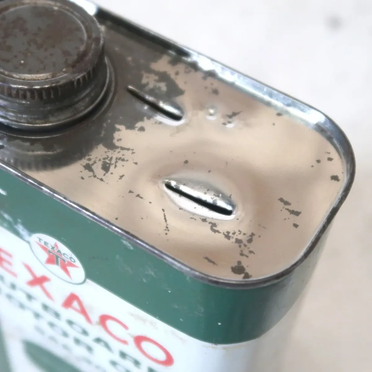 TEXACO ビンテージ オイル缶