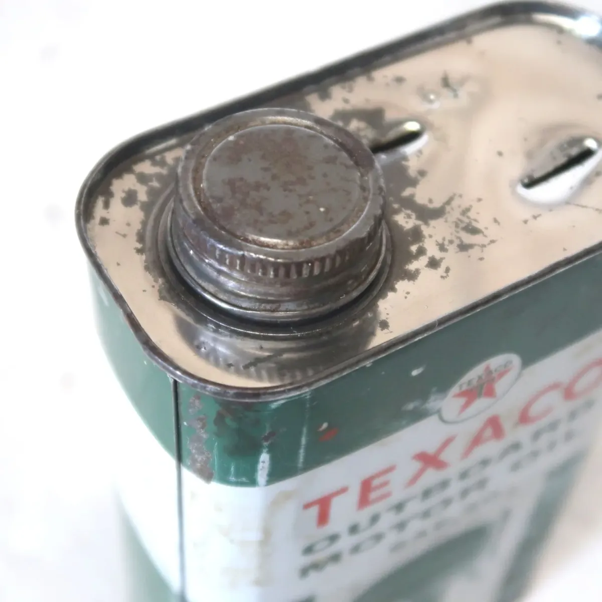 TEXACO ビンテージ オイル缶