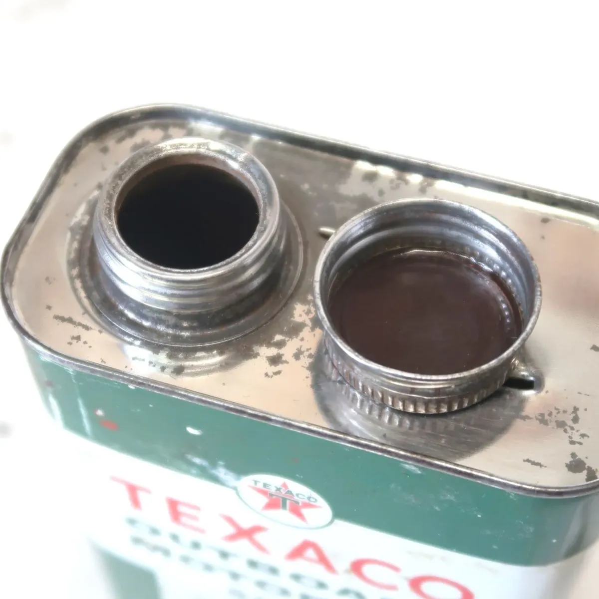 TEXACO ビンテージ オイル缶