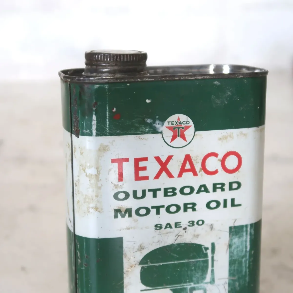 TEXACO ビンテージ オイル缶