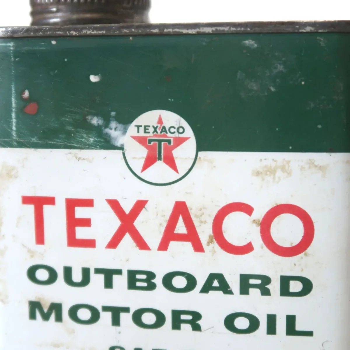 TEXACO ビンテージ オイル缶