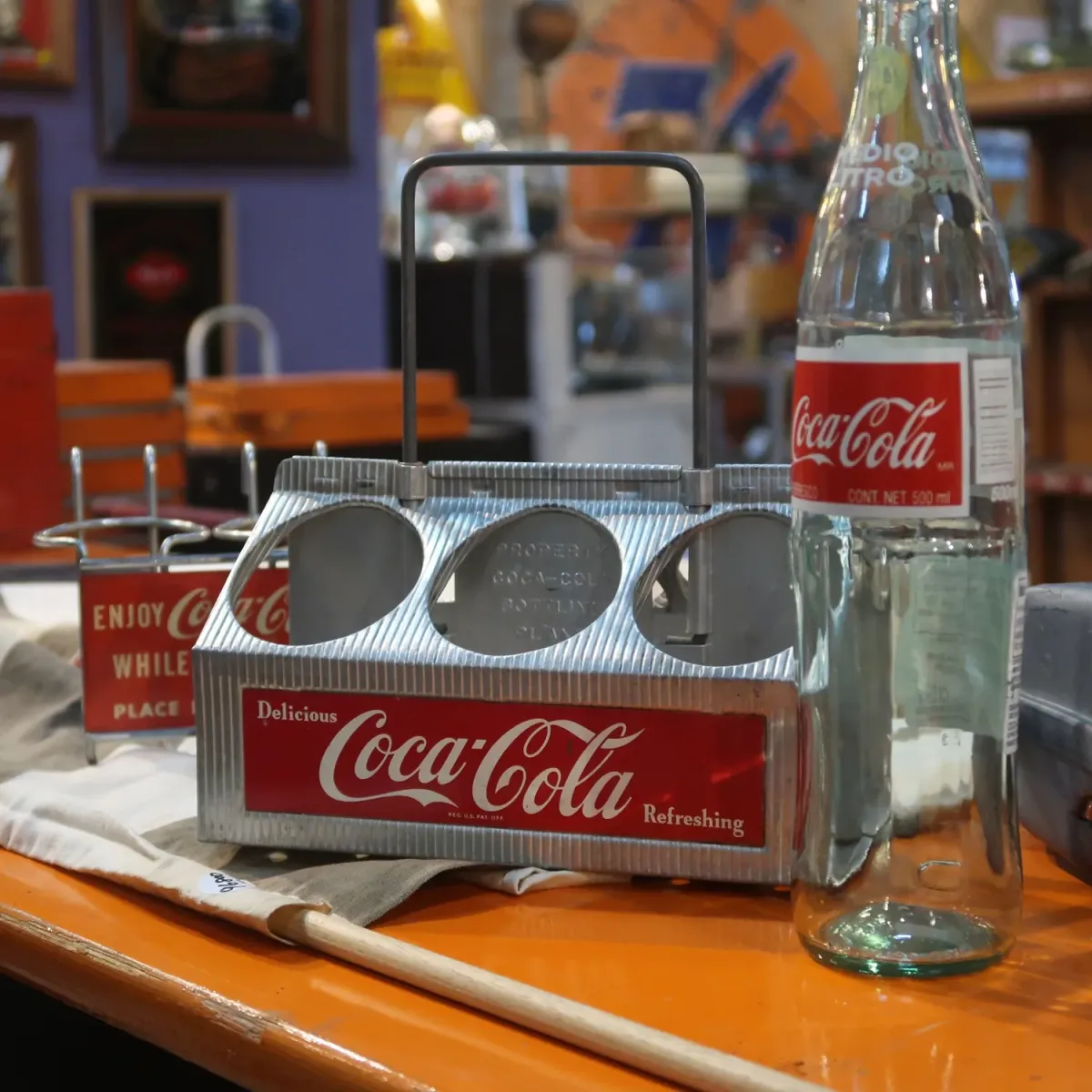 50‘s～ コカコーラ ビンテージ ボトルキャリア