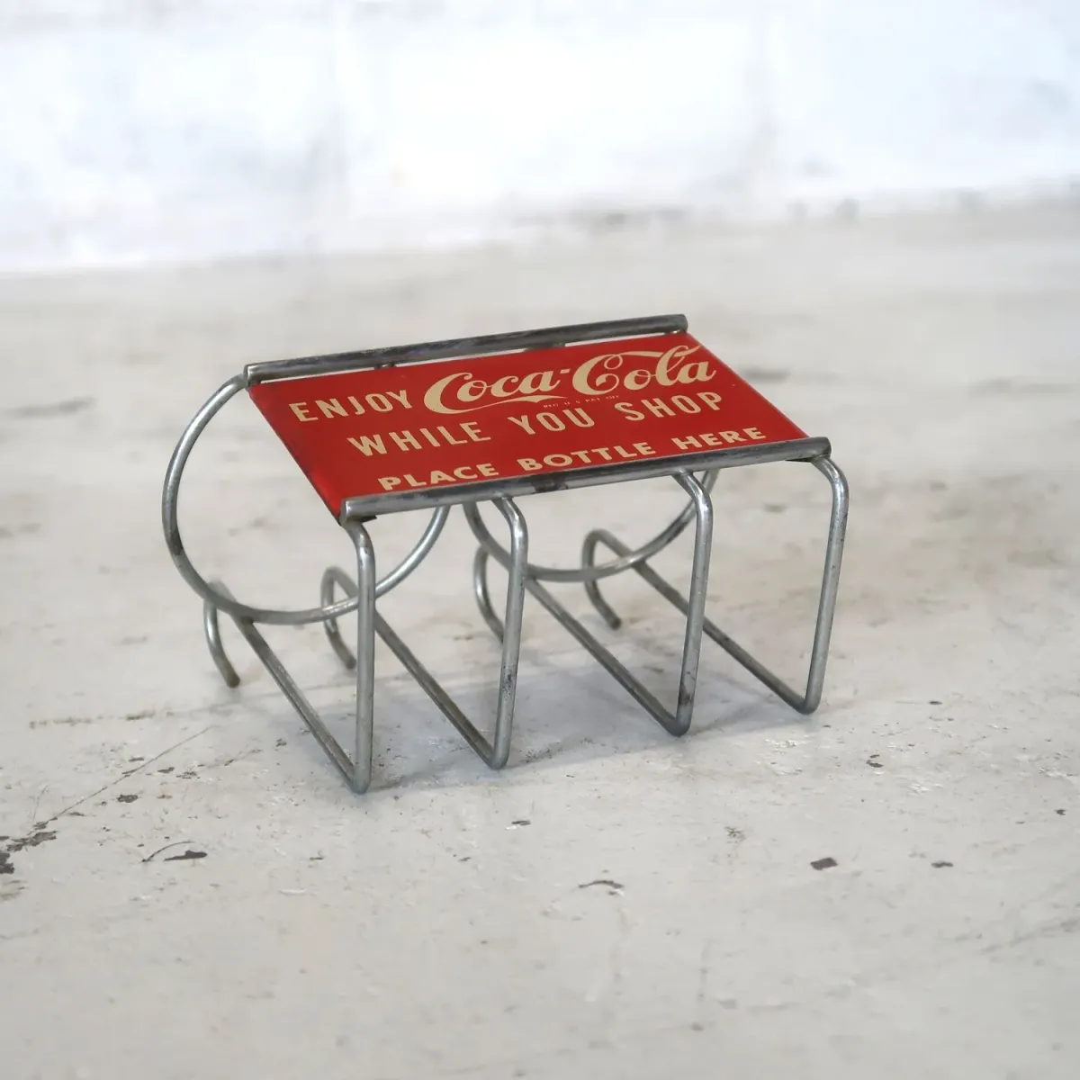 50‘s～ コカコーラ ビンテージ ボトルラック