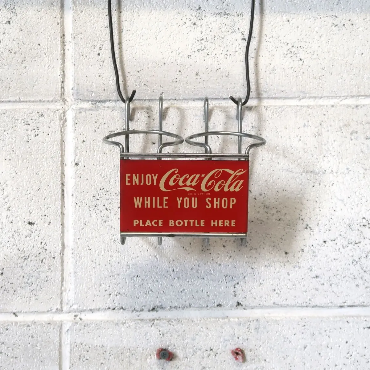 50‘s～ コカコーラ ビンテージ ボトルラック