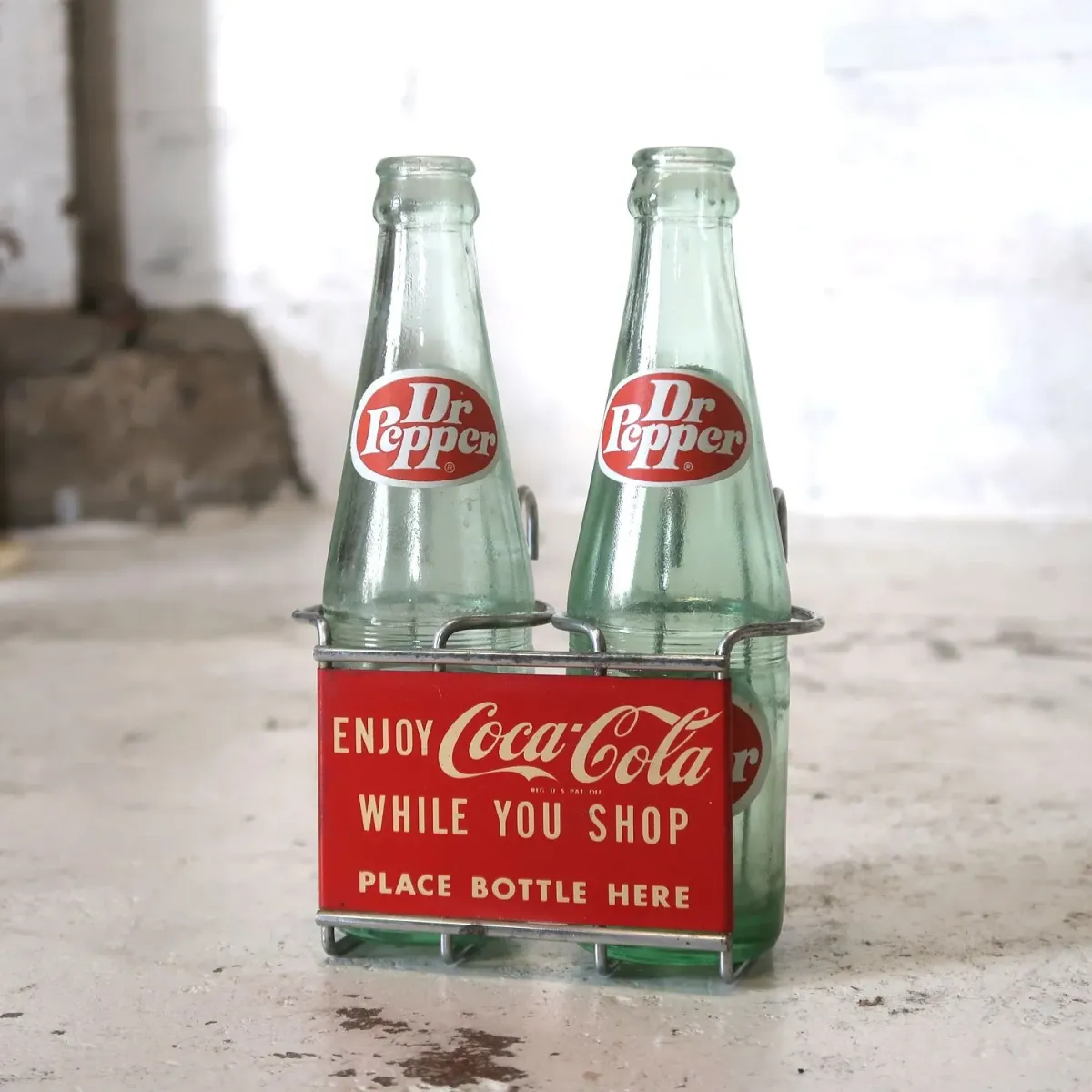 50‘s～ コカコーラ ビンテージ ボトルラック