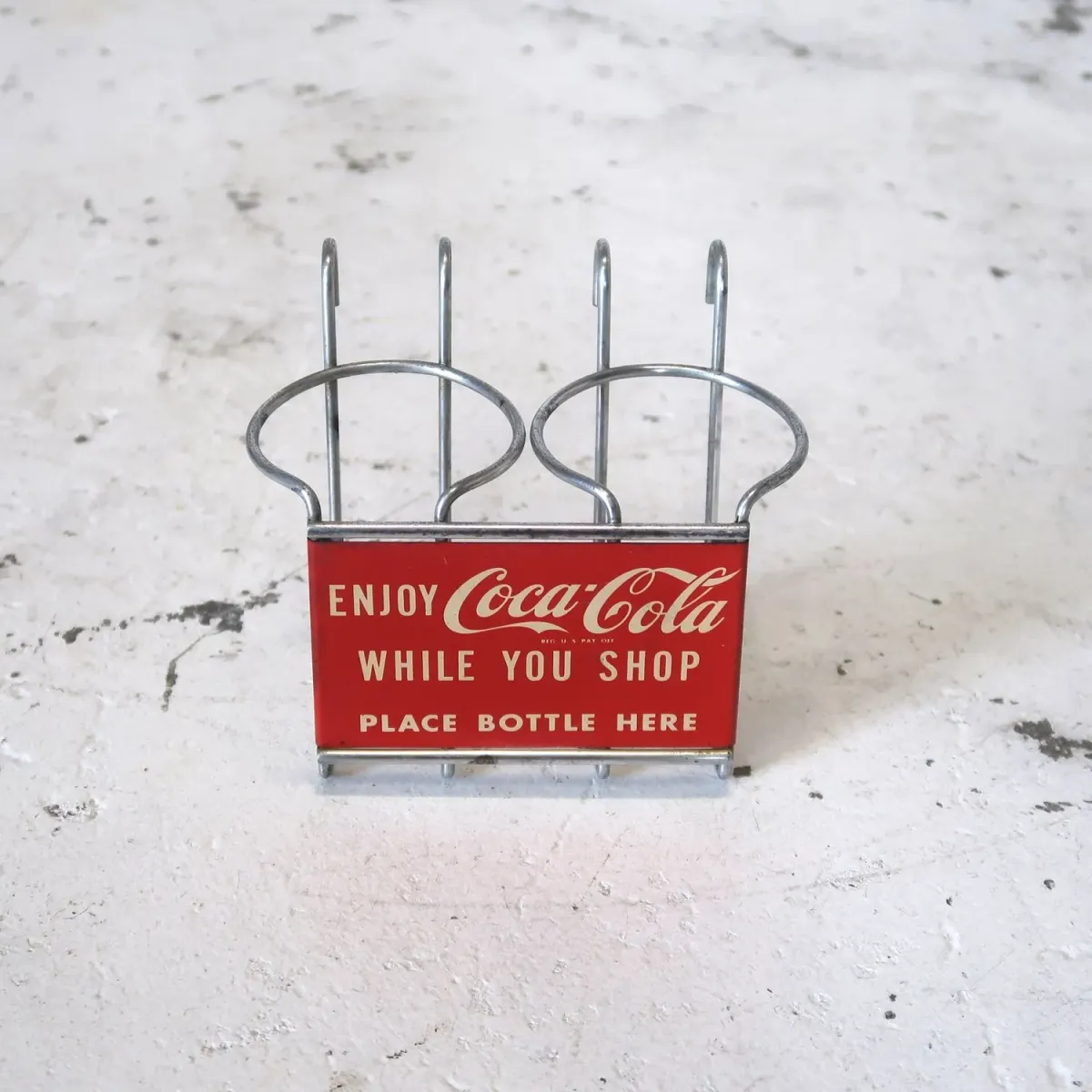 50‘s～ コカコーラ ビンテージ ボトルラック