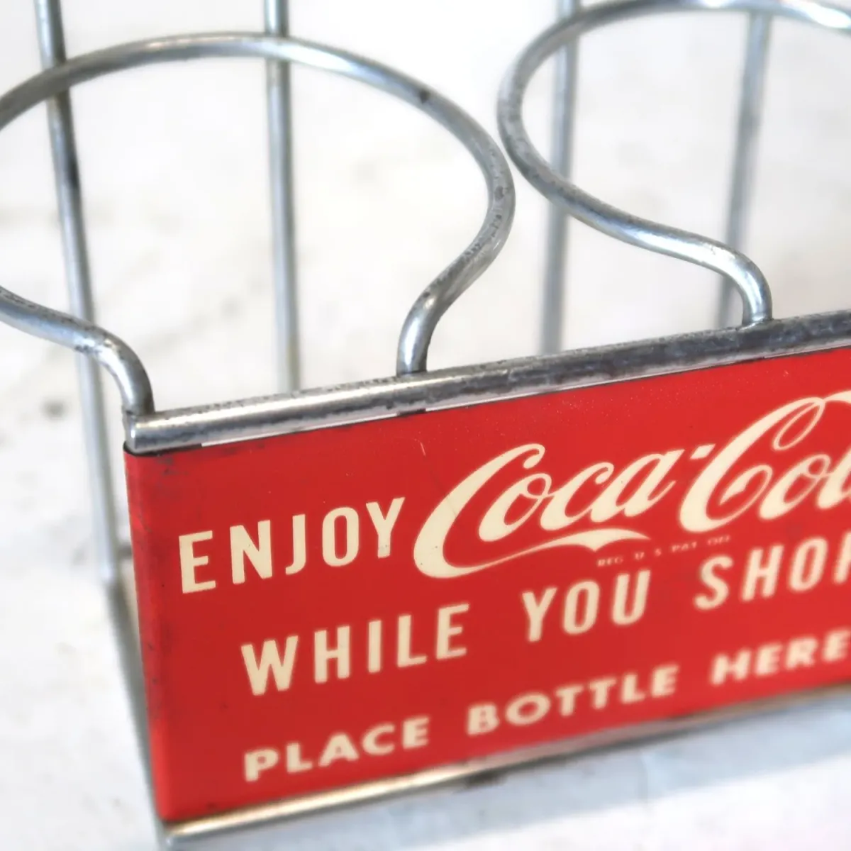 50‘s～ コカコーラ ビンテージ ボトルラック
