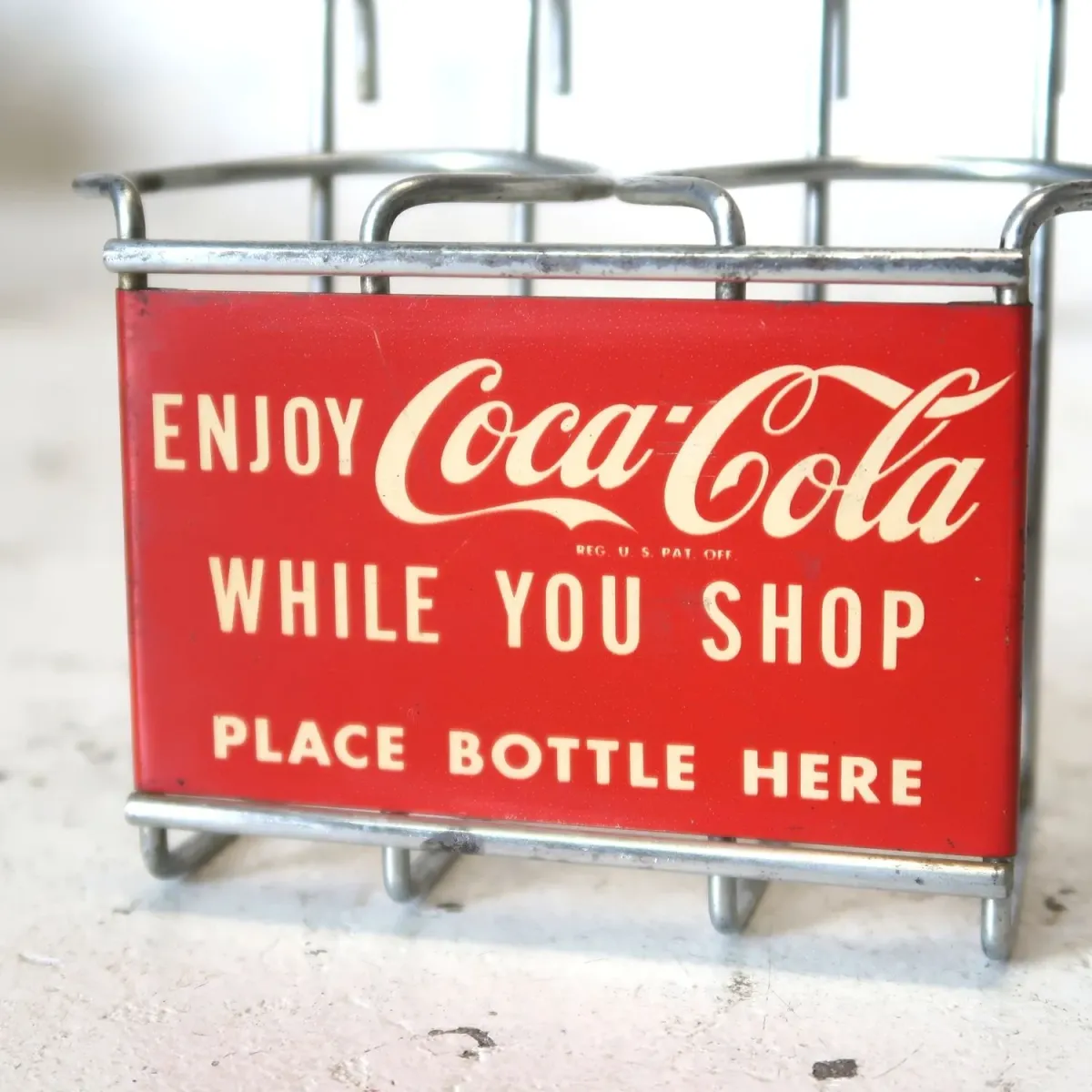 50‘s～ コカコーラ ビンテージ ボトルラック
