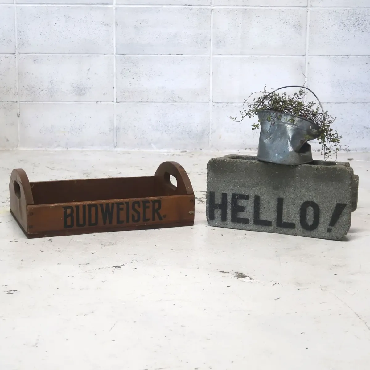 Budweiser ビンテージ ウッドトレイ