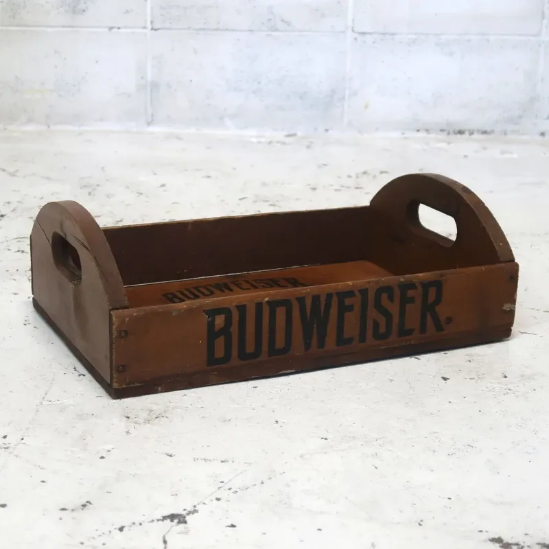 Budweiser ビンテージ ウッドトレイ