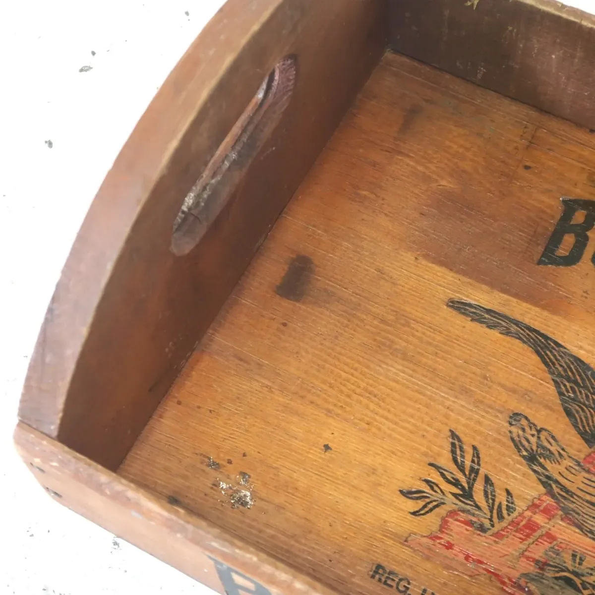 Budweiser ビンテージ ウッドトレイ