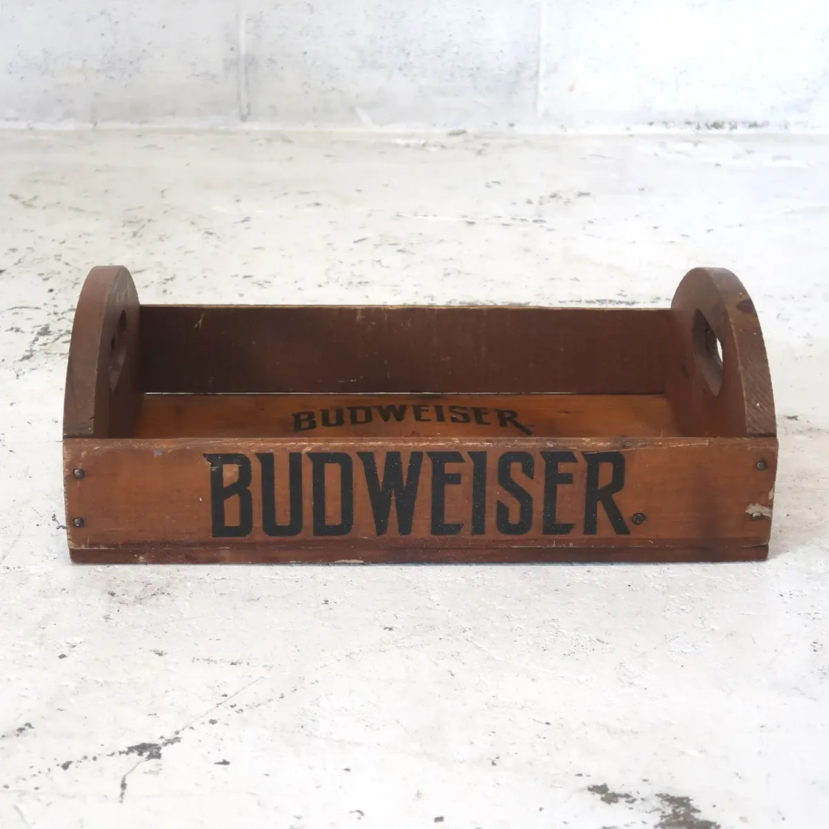 Budweiser ビンテージ ウッドトレイ