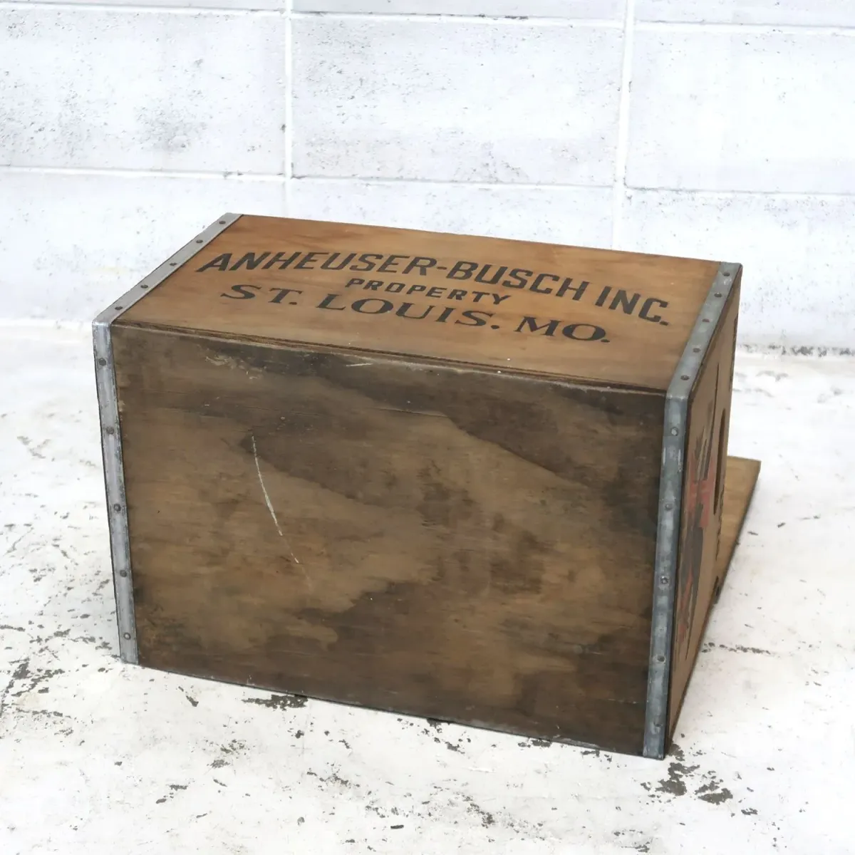 Budweiser ビンテージ ウッドボックス