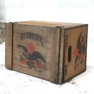 Budweiser ビンテージ ウッドボックス