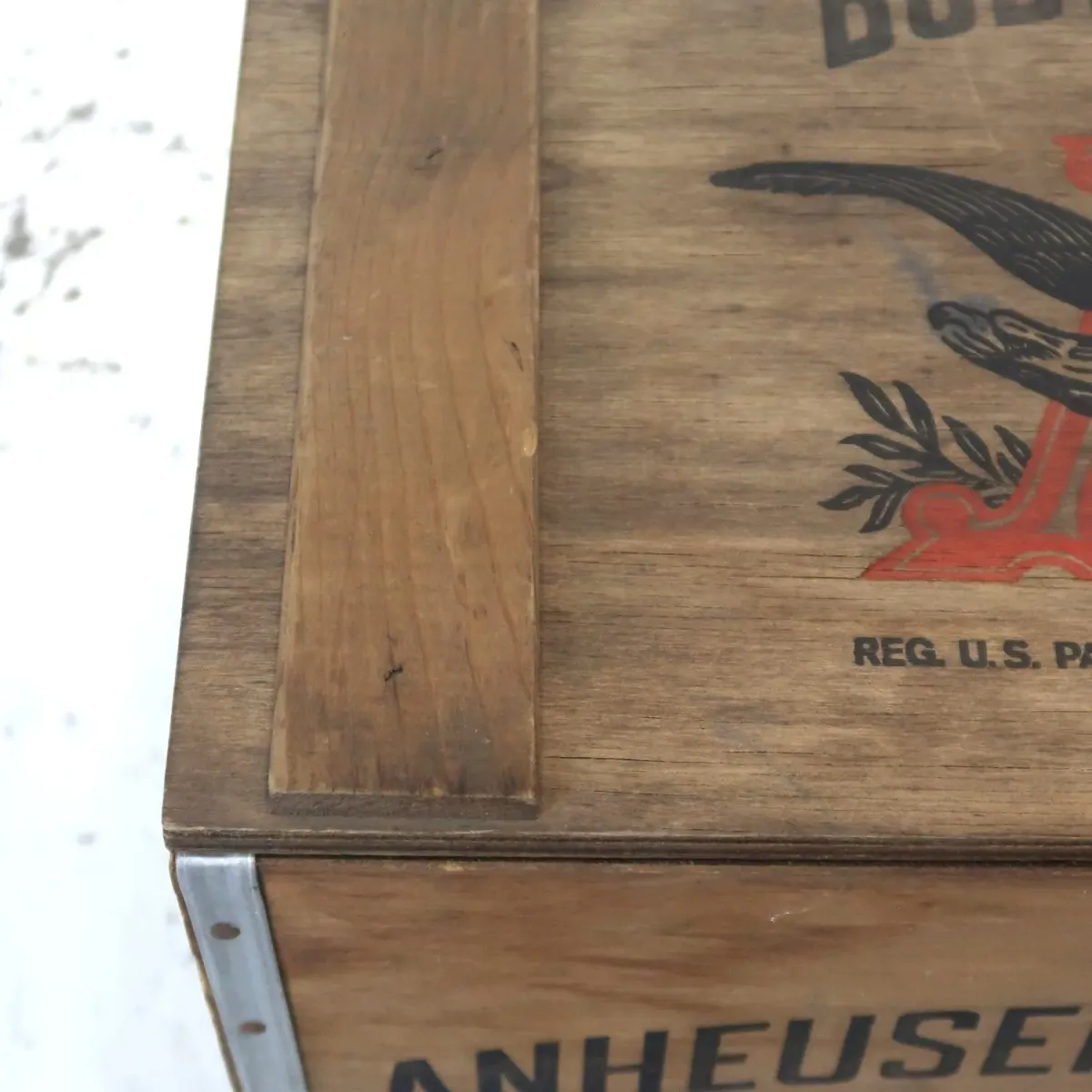 Budweiser ビンテージ ウッドボックス