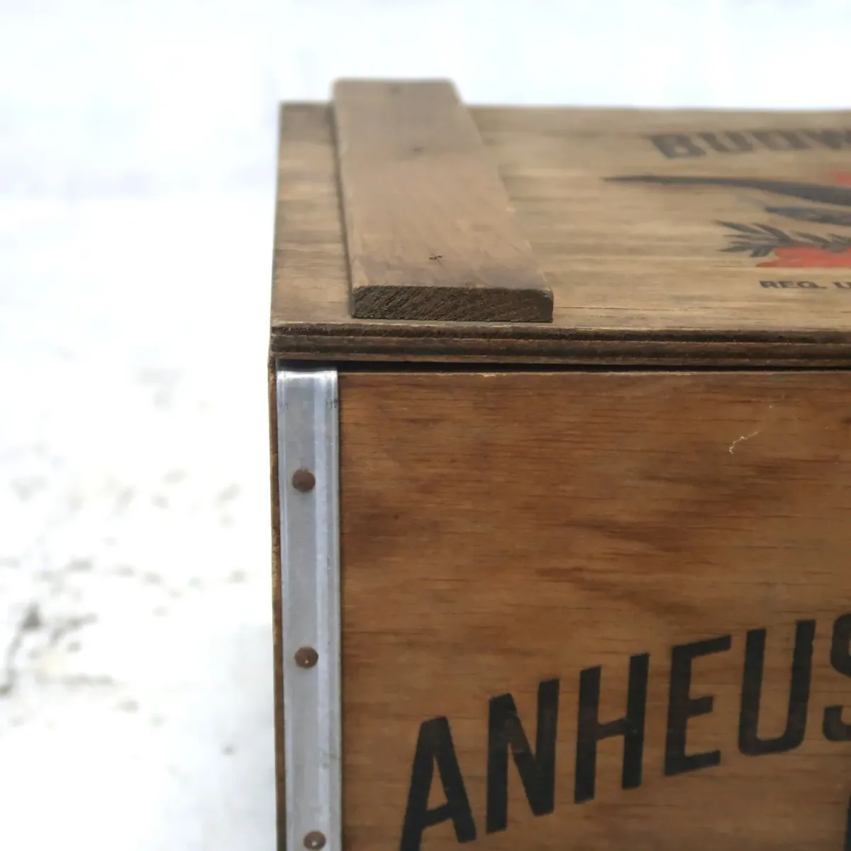 Budweiser ビンテージ ウッドボックス