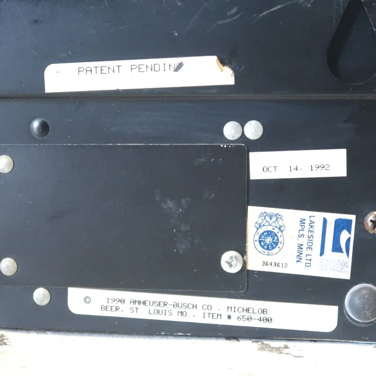 MICHELOB ビンテージ ボトル ライトサイン