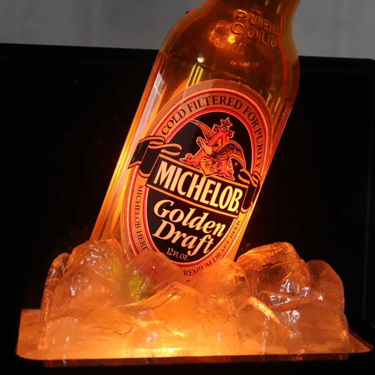 MICHELOB ビンテージ ボトル ライトサイン