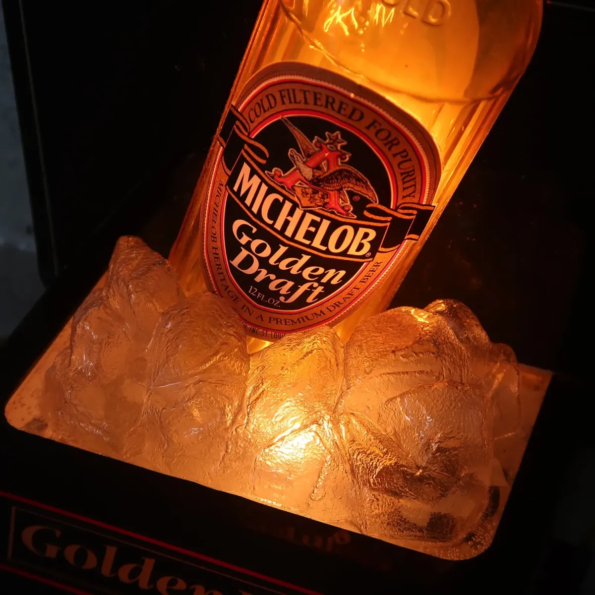 MICHELOB ビンテージ ボトル ライトサイン