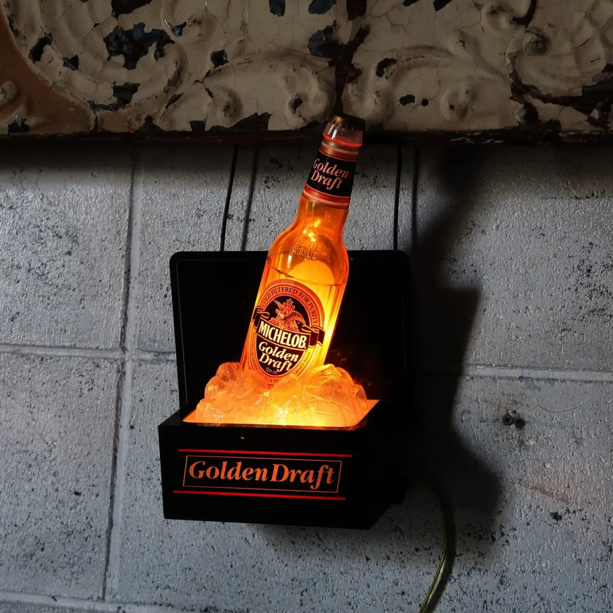 MICHELOB ビンテージ ボトル ライトサイン