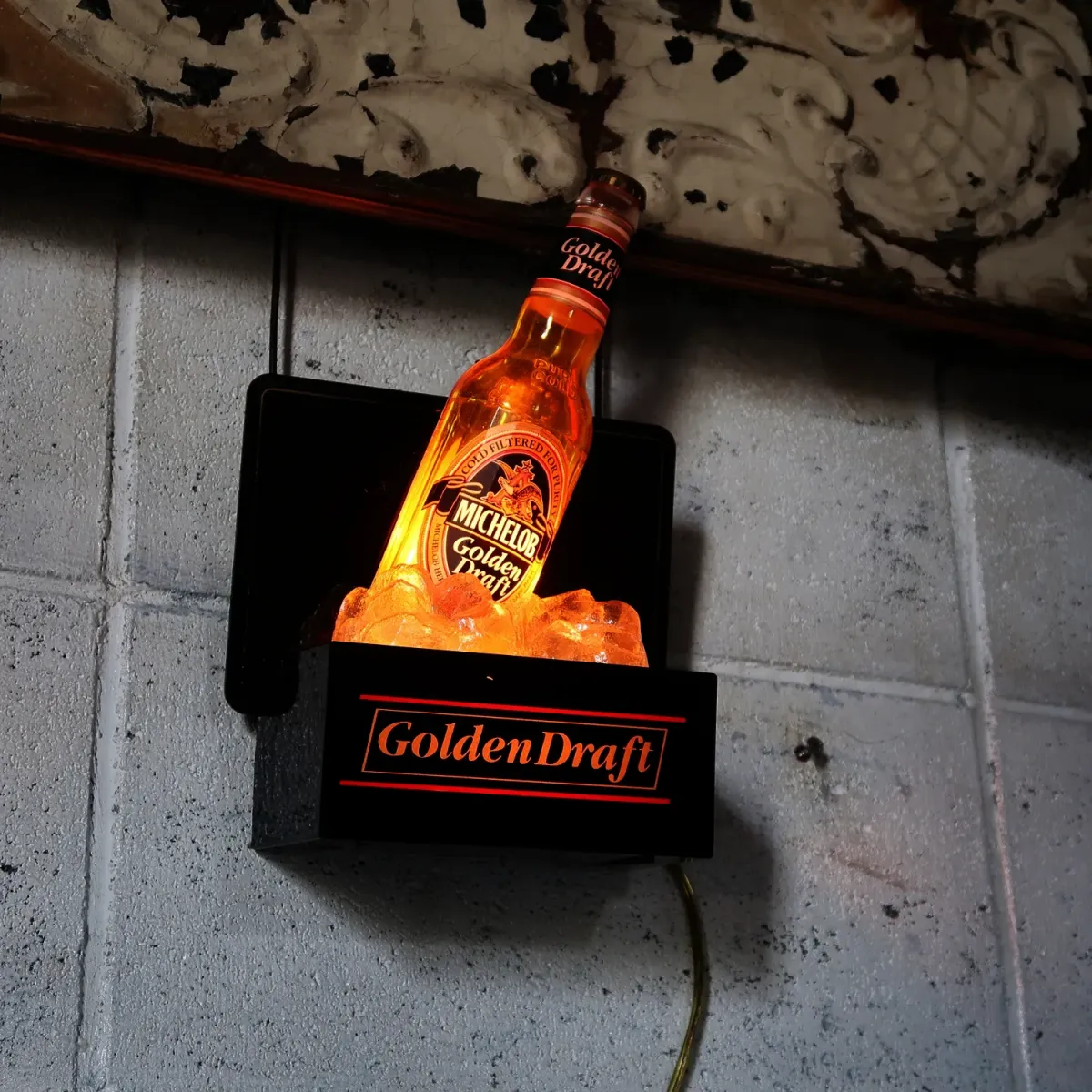 MICHELOB ビンテージ ボトル ライトサイン