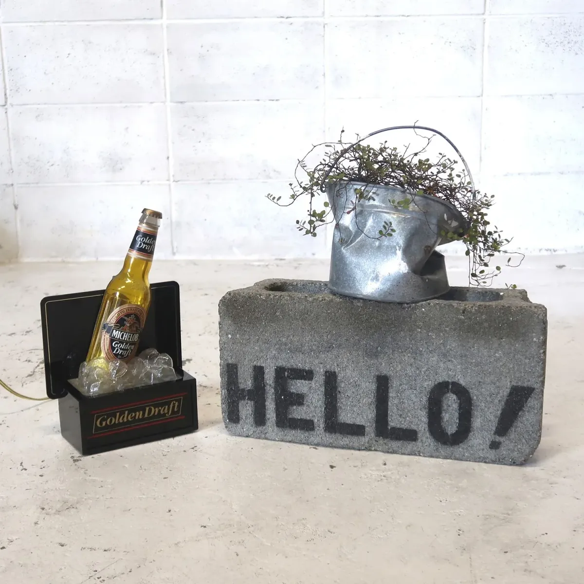 MICHELOB ビンテージ ボトル ライトサイン