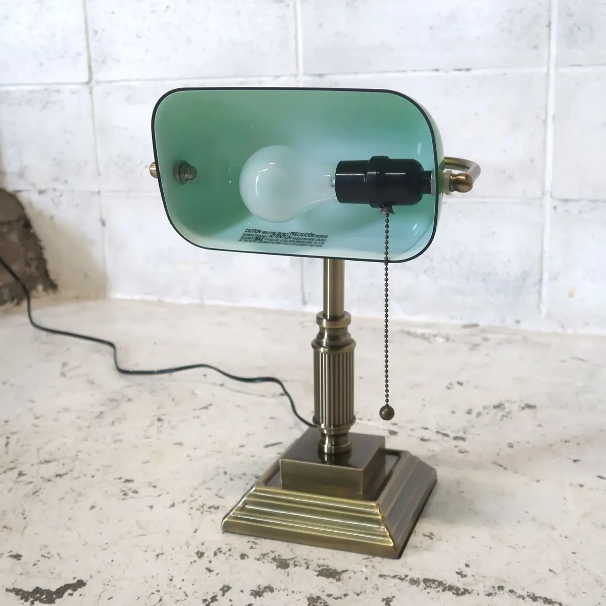 ビンテージ バンカーズランプ