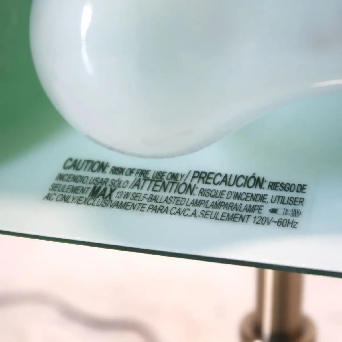 ビンテージ バンカーズランプ