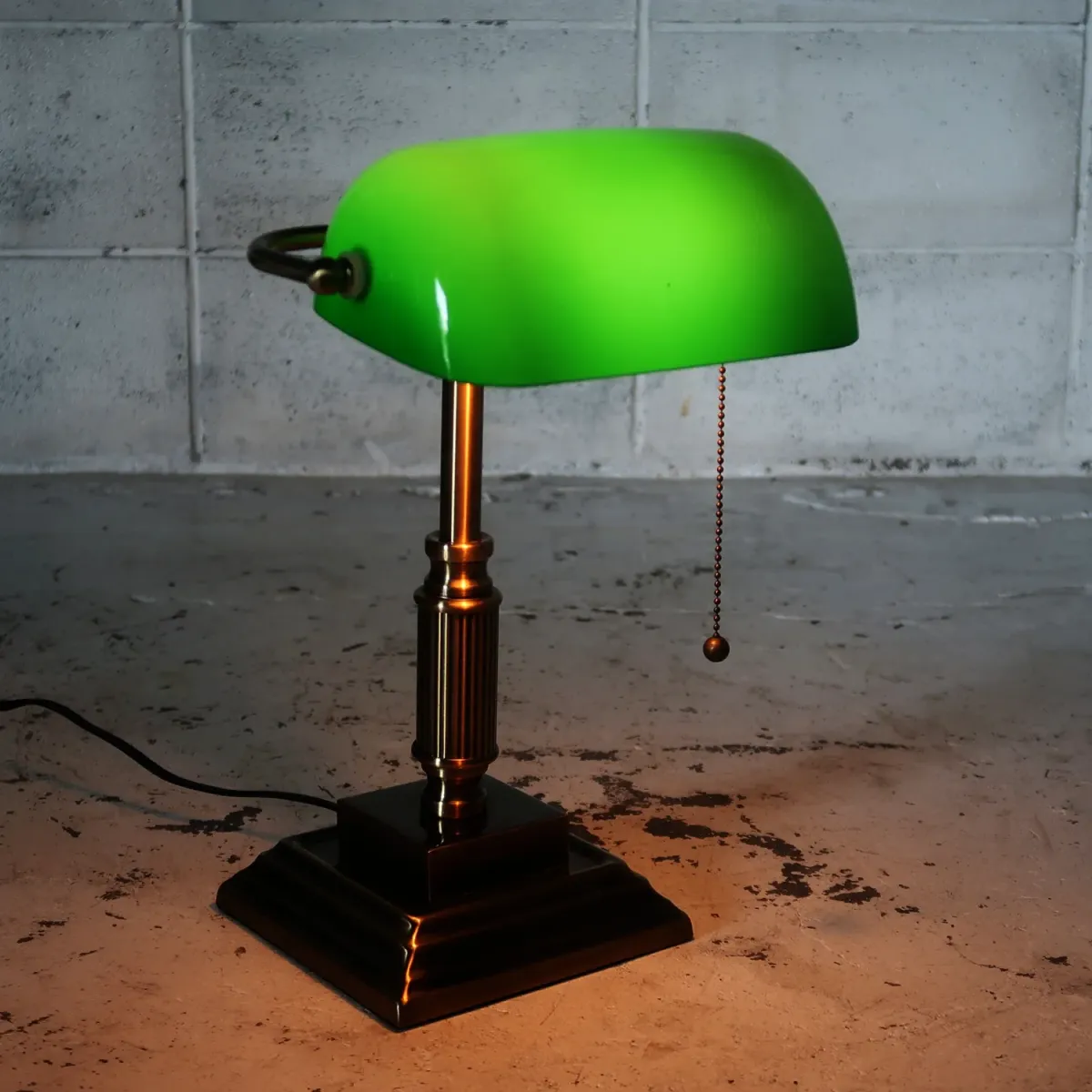 ビンテージ バンカーズランプ