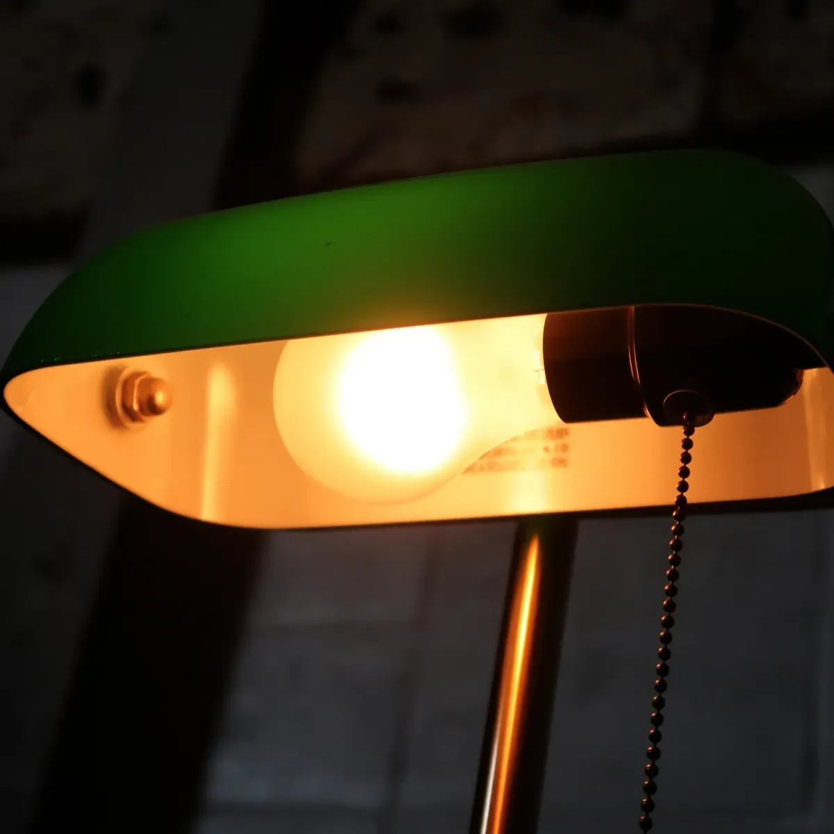 ビンテージ バンカーズランプ