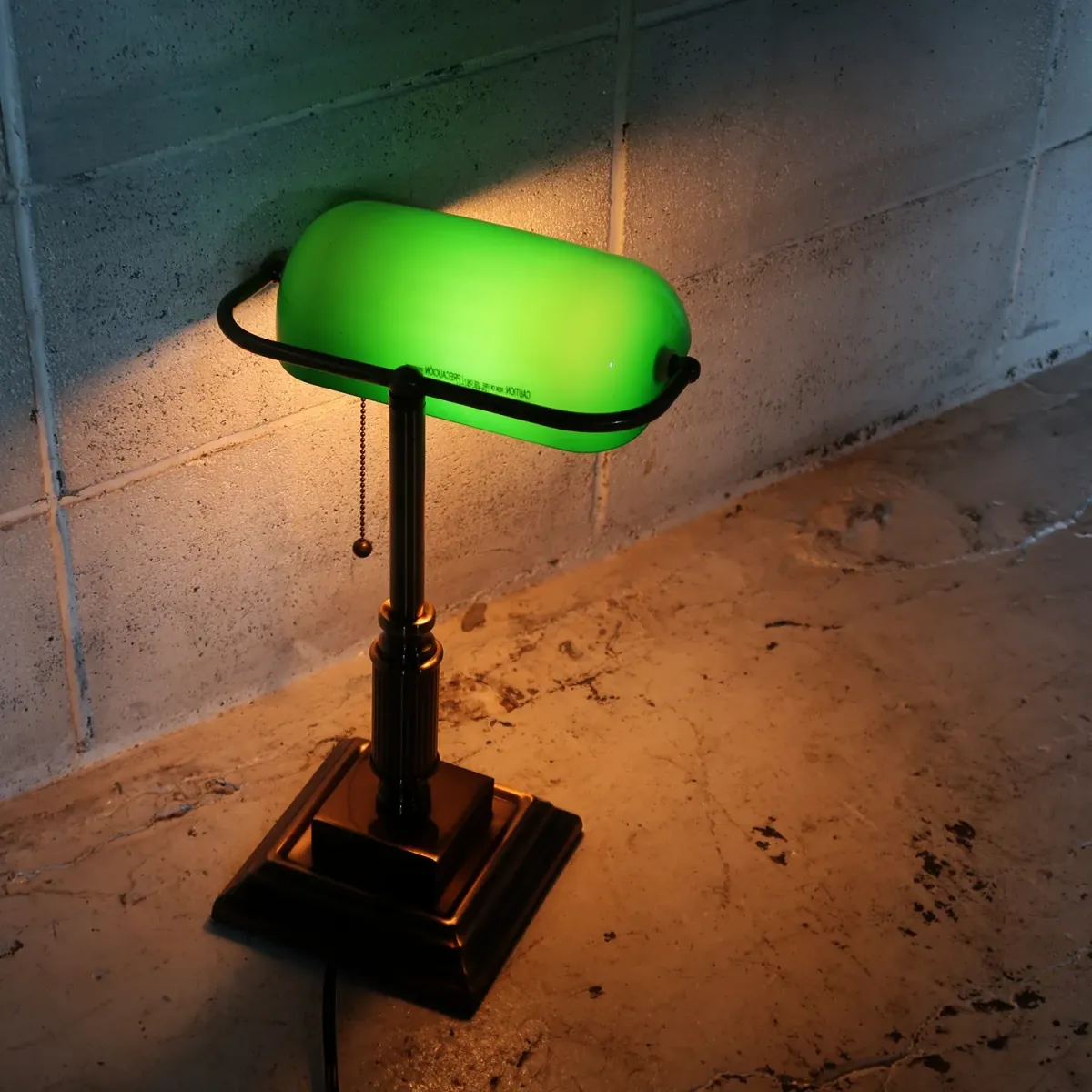 ビンテージ バンカーズランプ