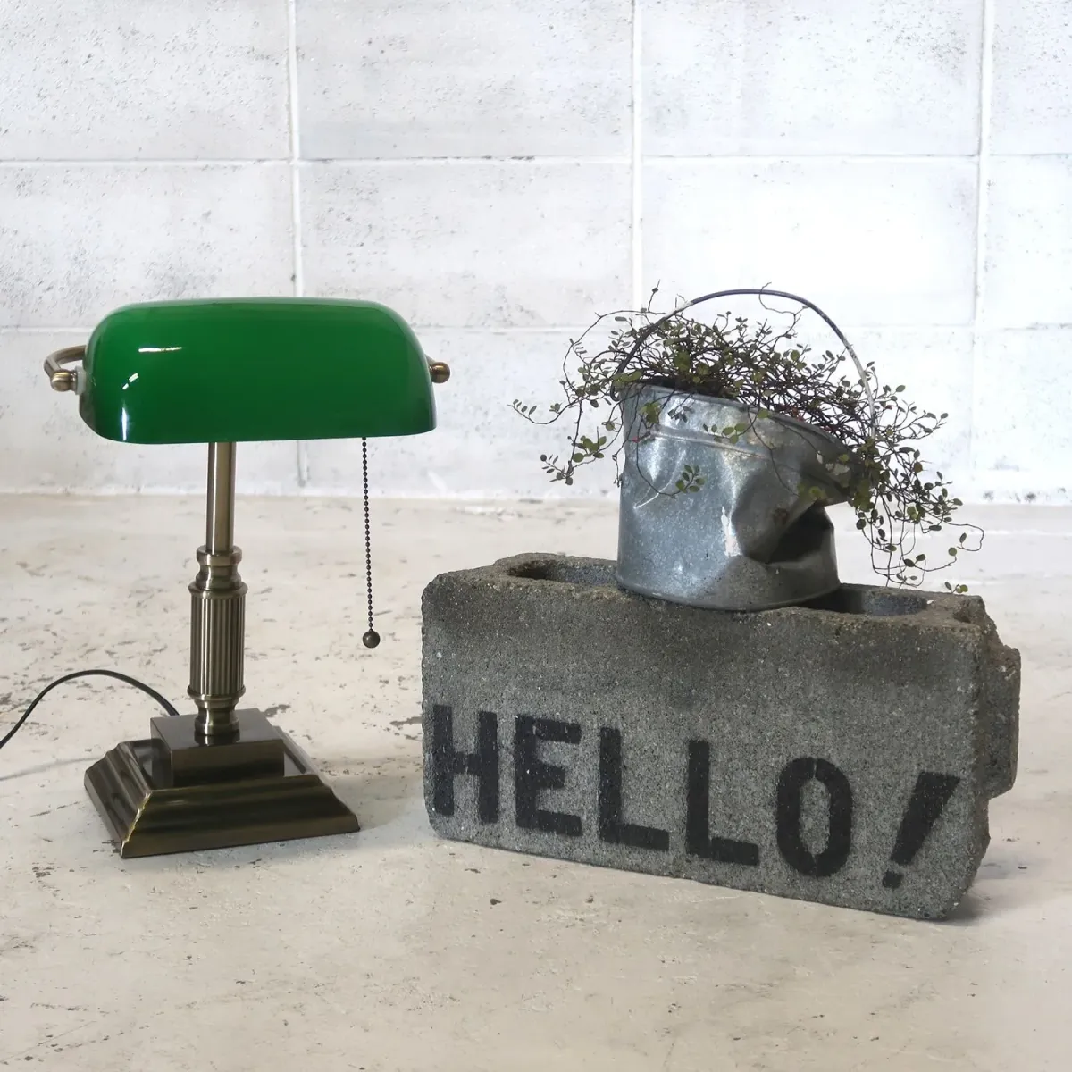 ビンテージ バンカーズランプ