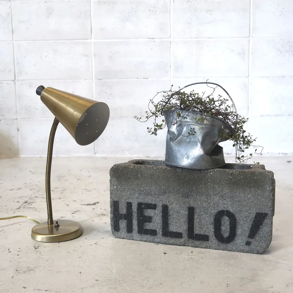 ミッドセンチュリー アンティーク デスクランプ