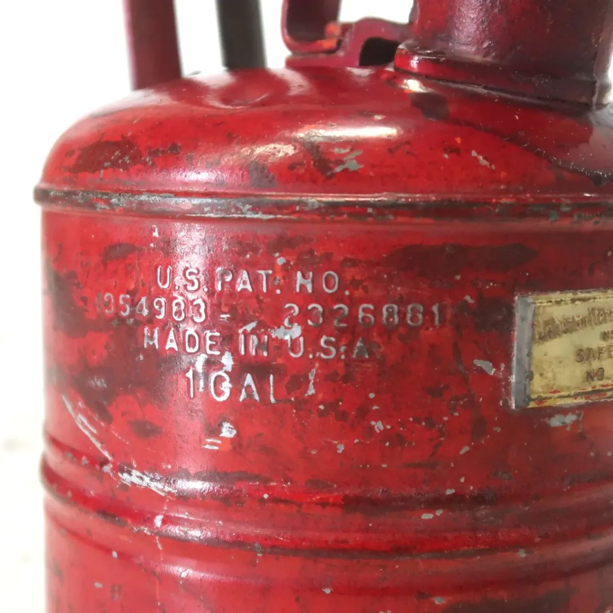 JUSTRITE ビンテージ セーフティカン