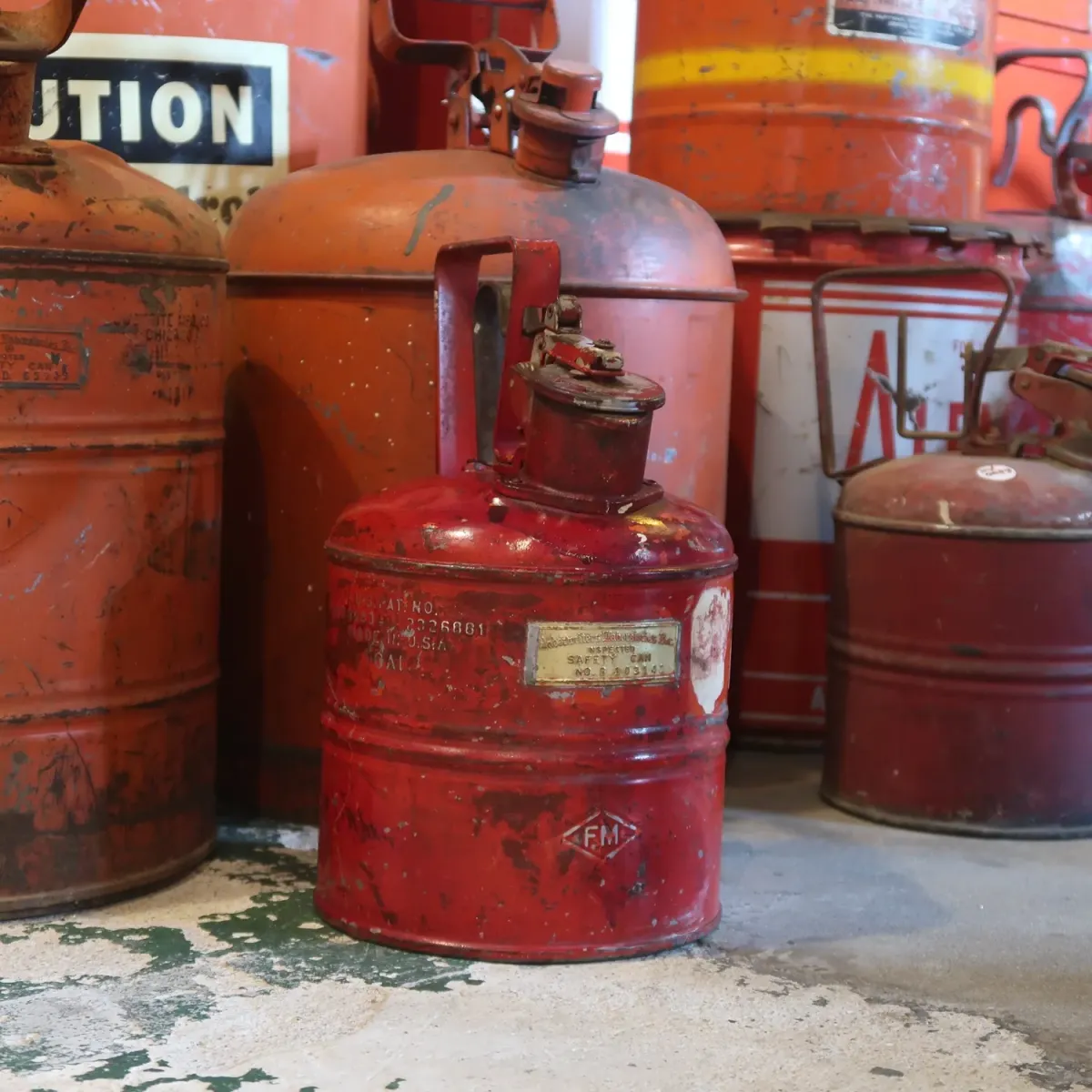 JUSTRITE ビンテージ セーフティカン