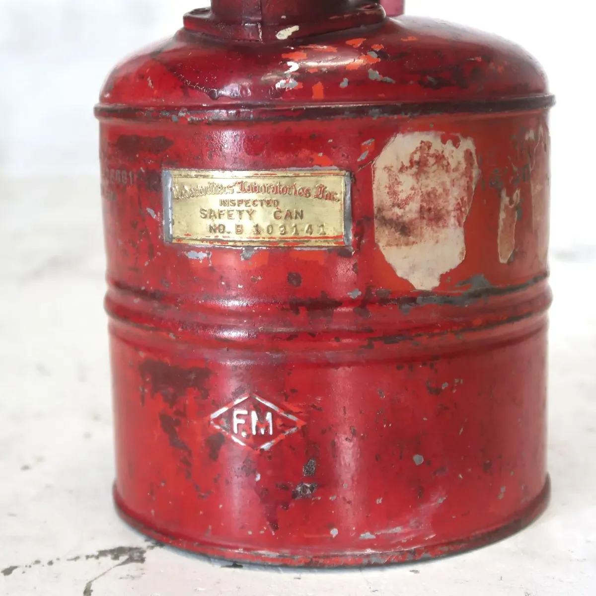 JUSTRITE ビンテージ セーフティカン