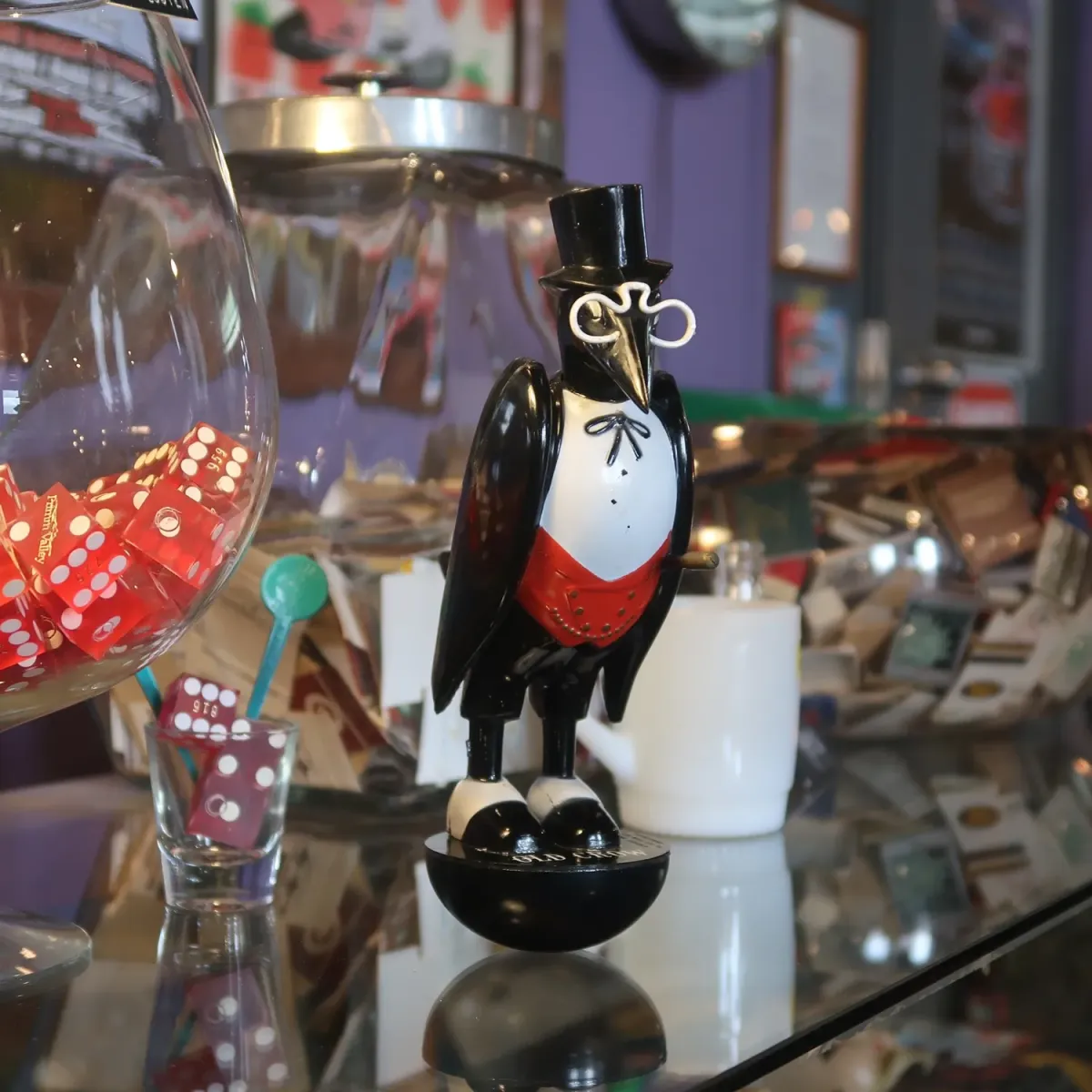 OLD CROW ビンテージ ディスプレイドール