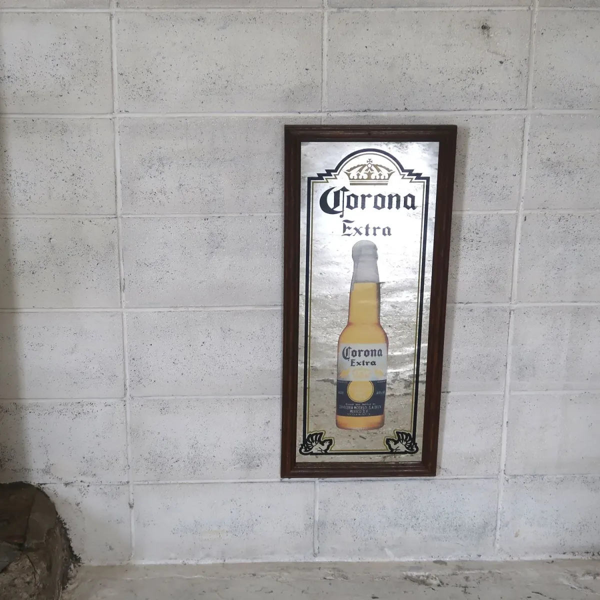 Corona Extra ビンテージ パブミラー