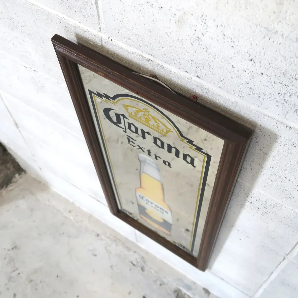 Corona Extra ビンテージ パブミラー