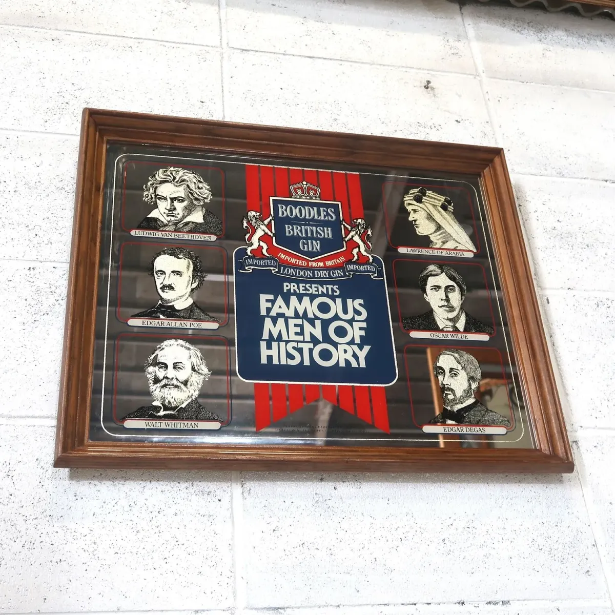 BOODLES ビンテージ パブミラー