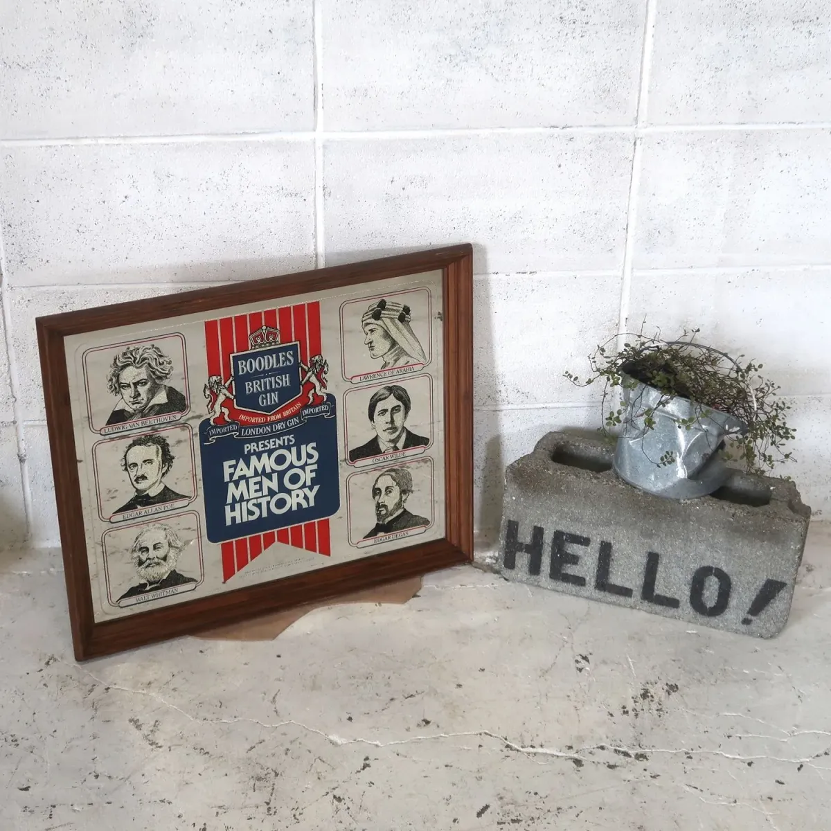 BOODLES ビンテージ パブミラー