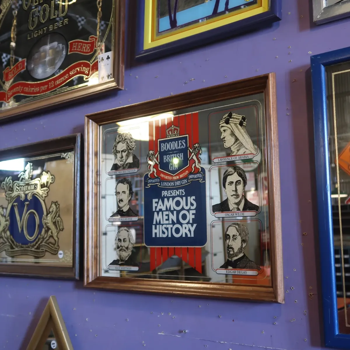 BOODLES ビンテージ パブミラー