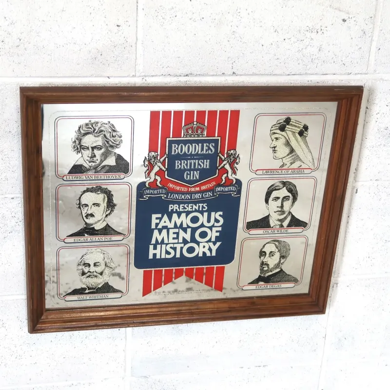 BOODLES ビンテージ パブミラー