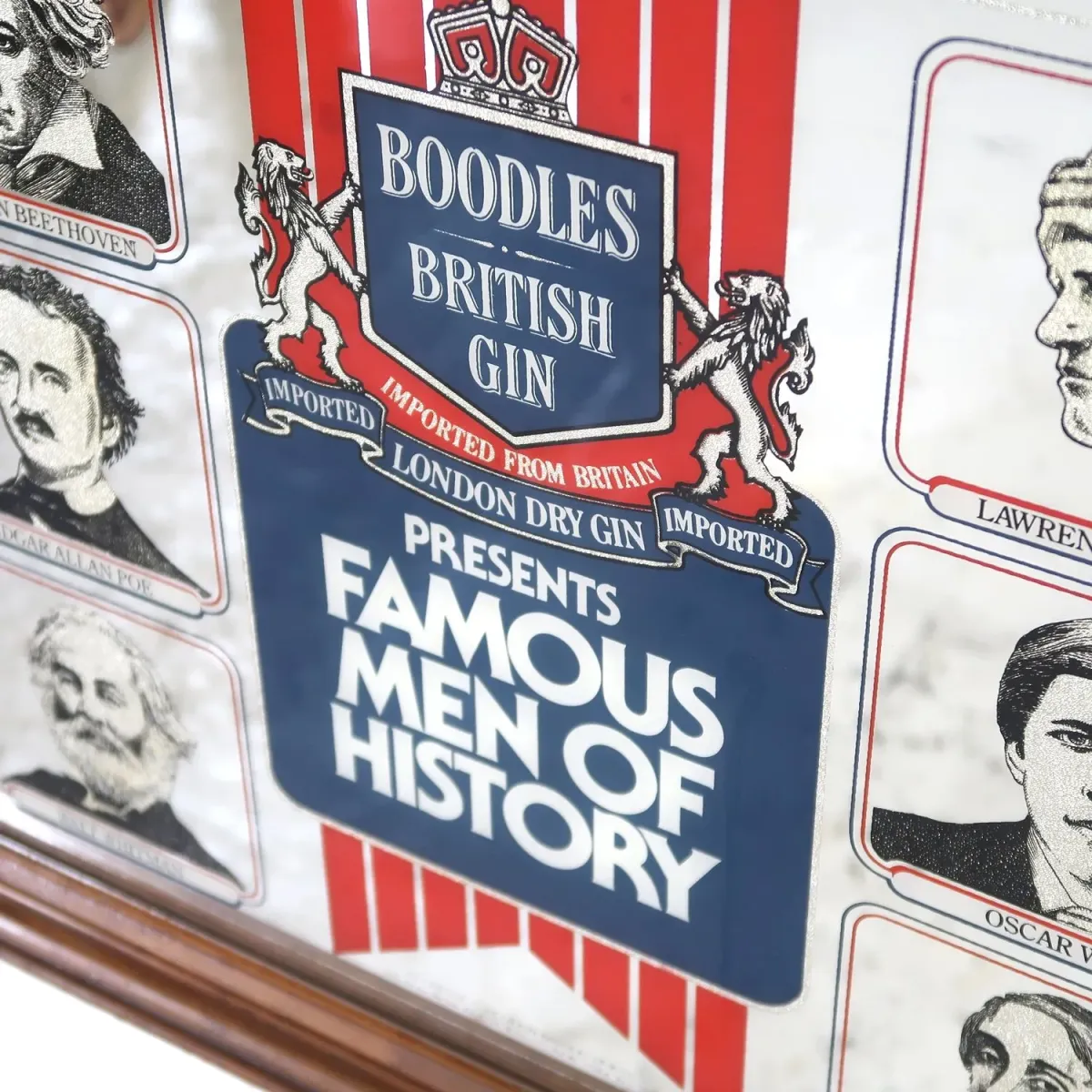 BOODLES ビンテージ パブミラー