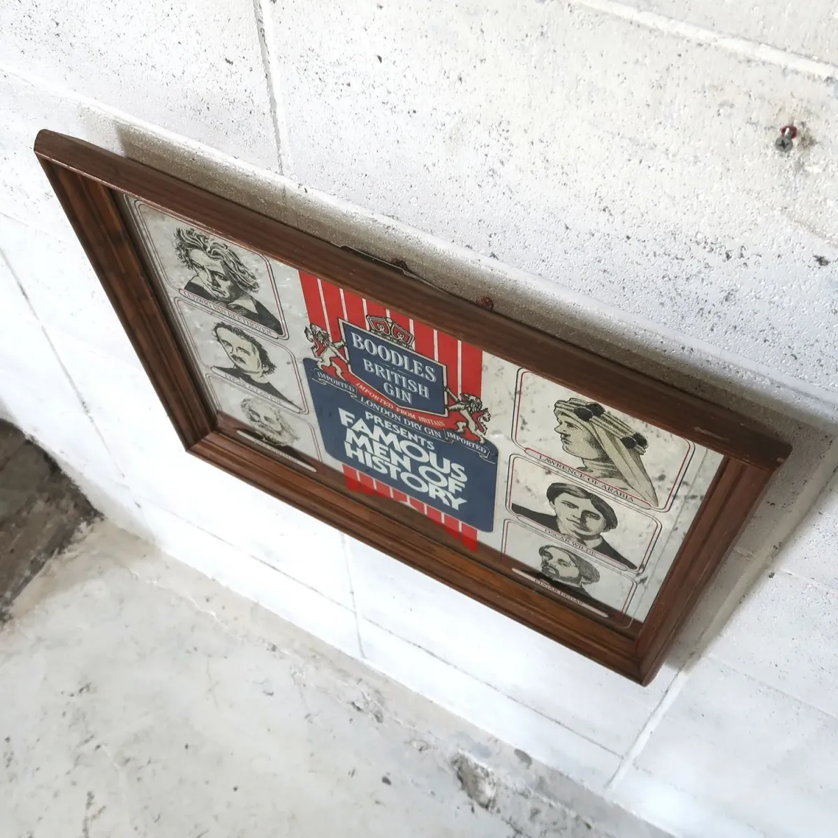 BOODLES ビンテージ パブミラー