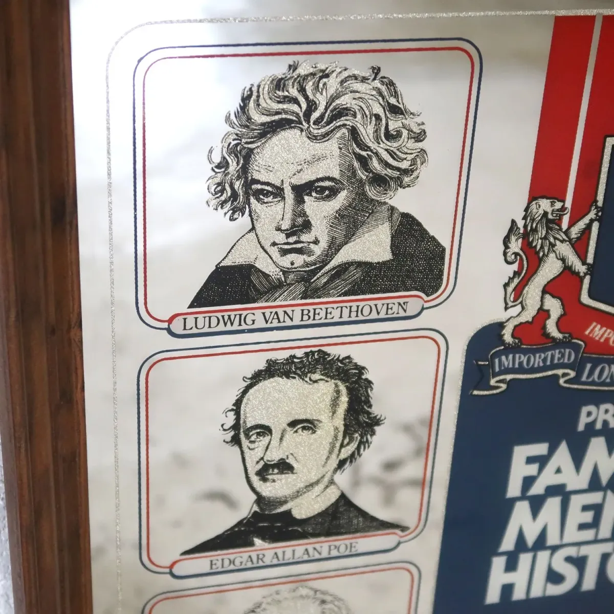 BOODLES ビンテージ パブミラー