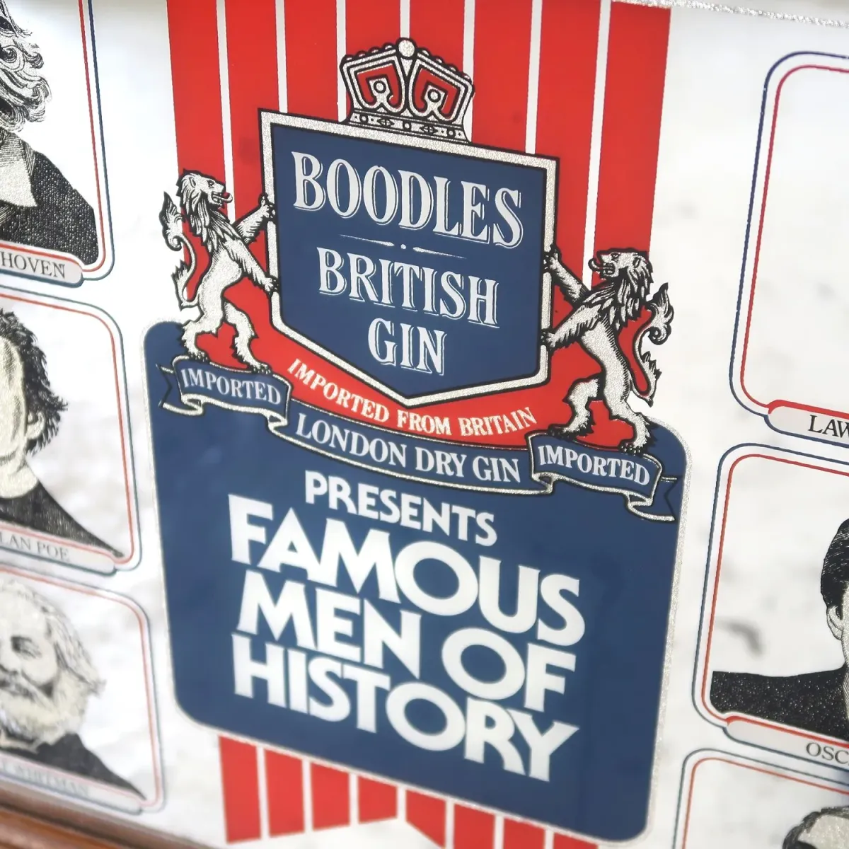 BOODLES ビンテージ パブミラー