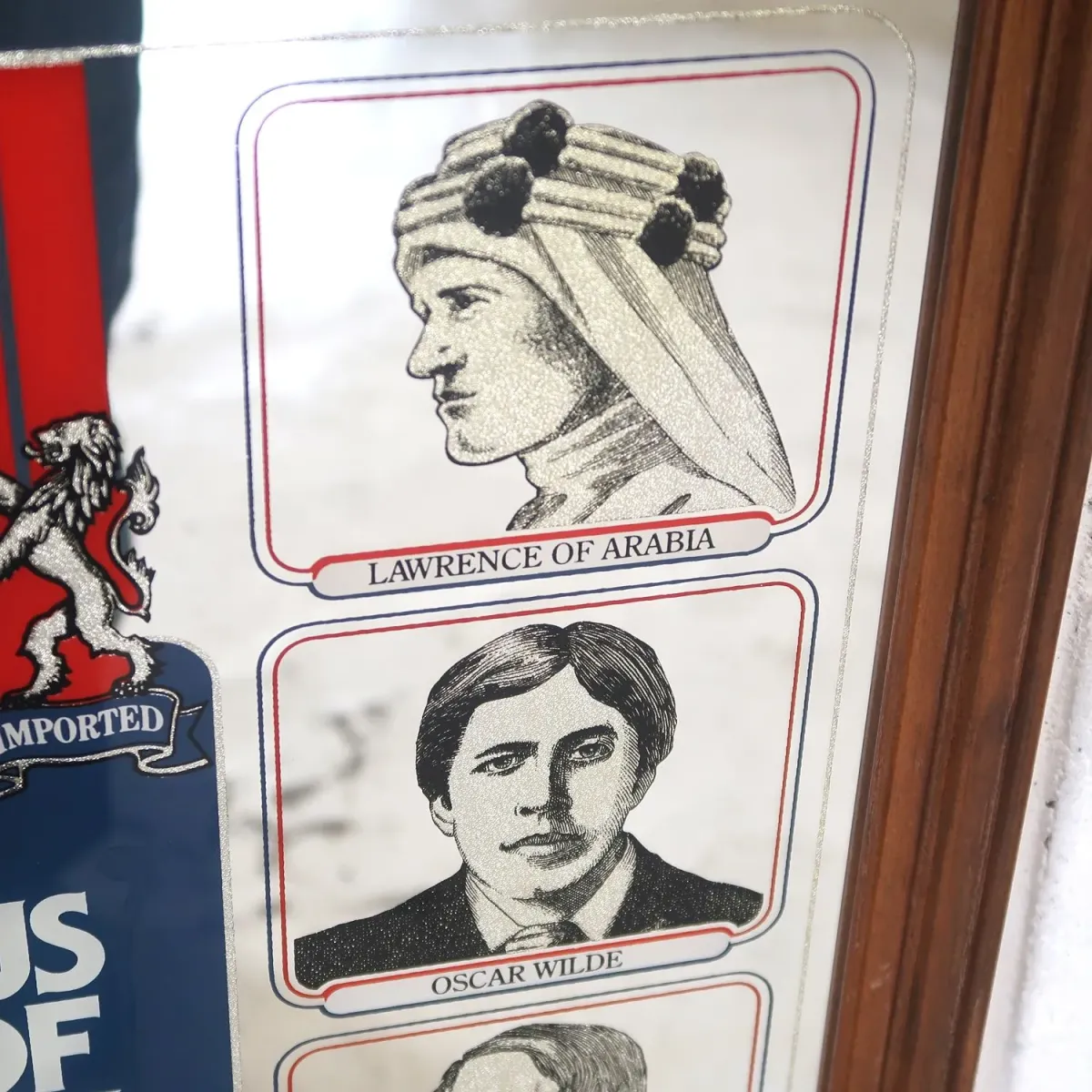 BOODLES ビンテージ パブミラー