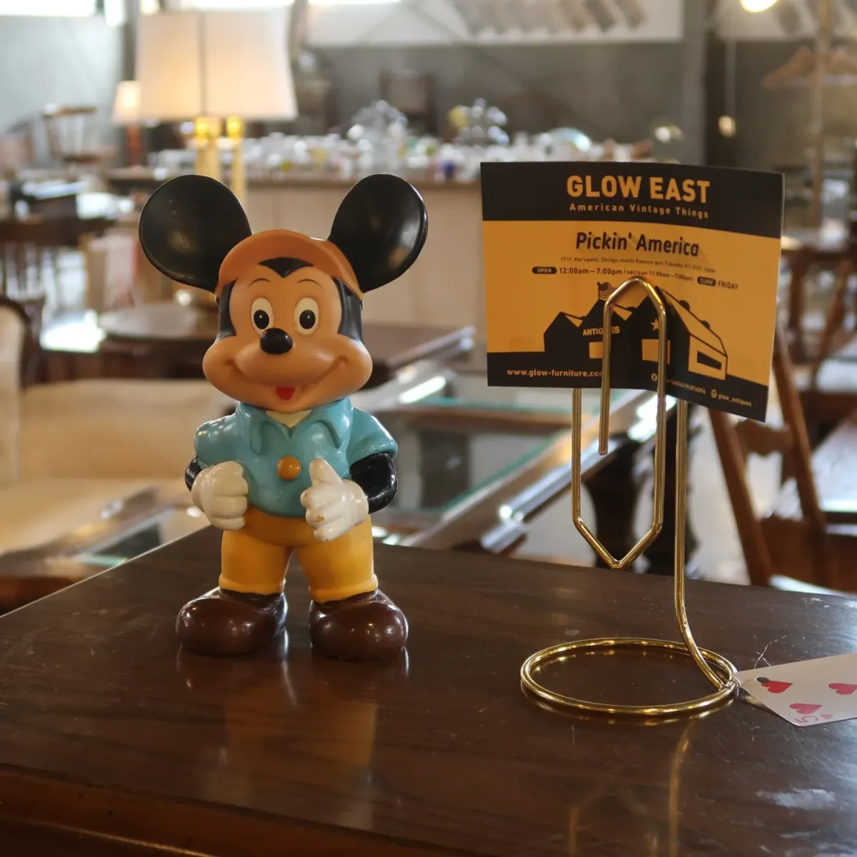 ミッキーマウス ビンテージ ソフビドール