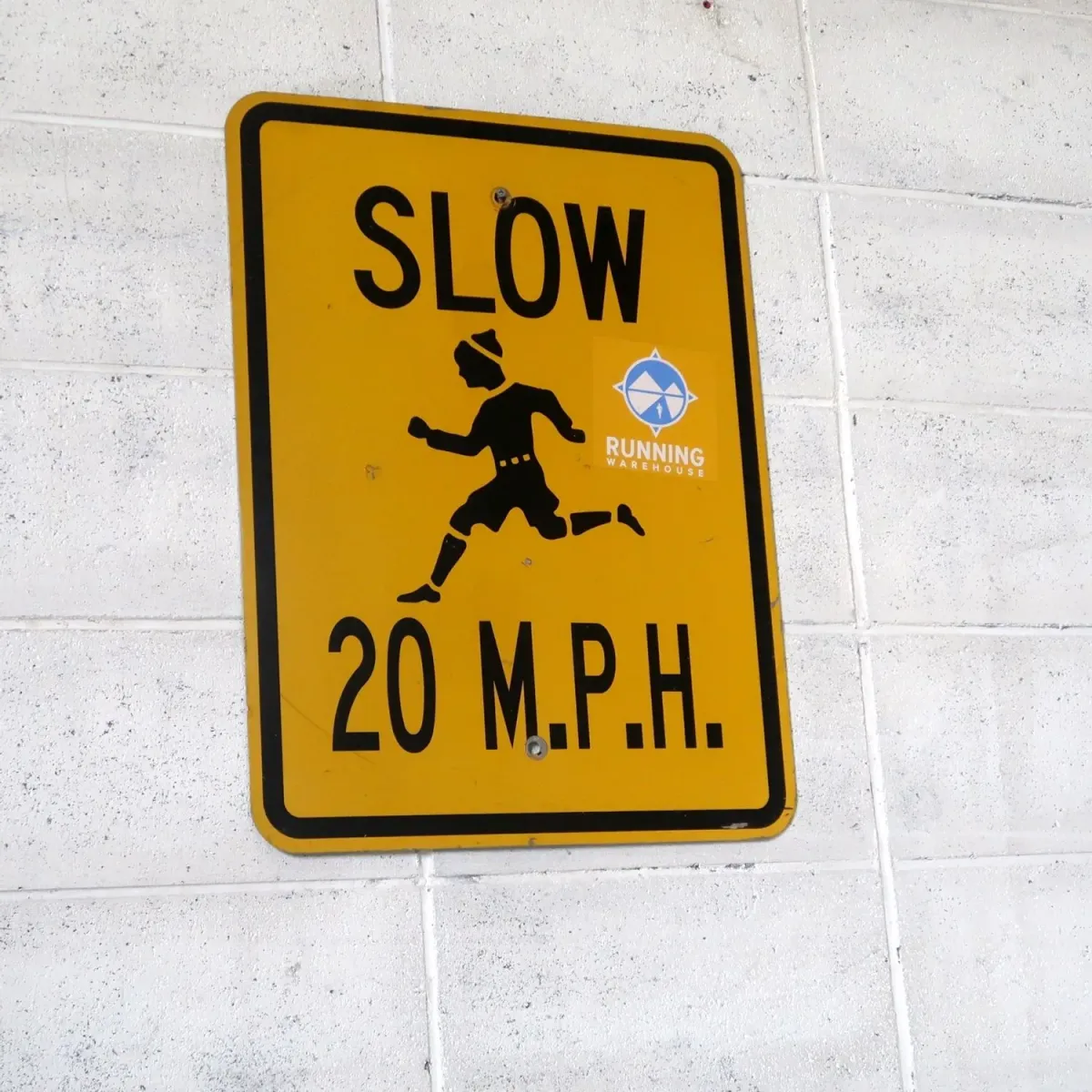 SLOW 20M.P.H. ビンテージ ロードサイン
